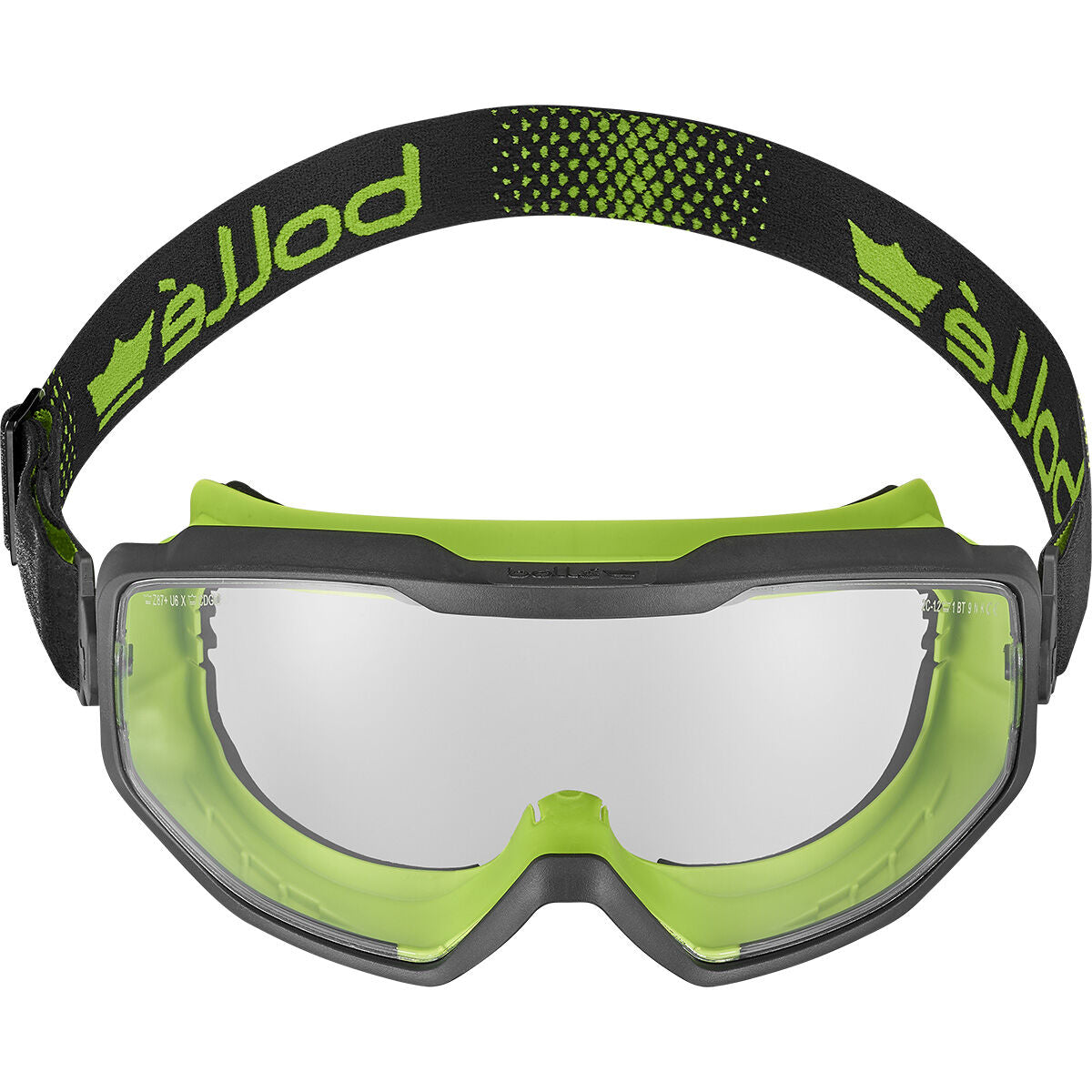 Bolle SPECTRUM Sealed with Foam Clear Safety Goggle - SPECTN15W-02