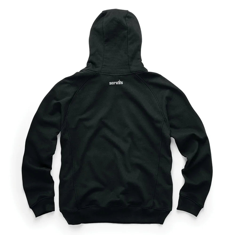 Scruffs Eco Worker Hoodie Black_back