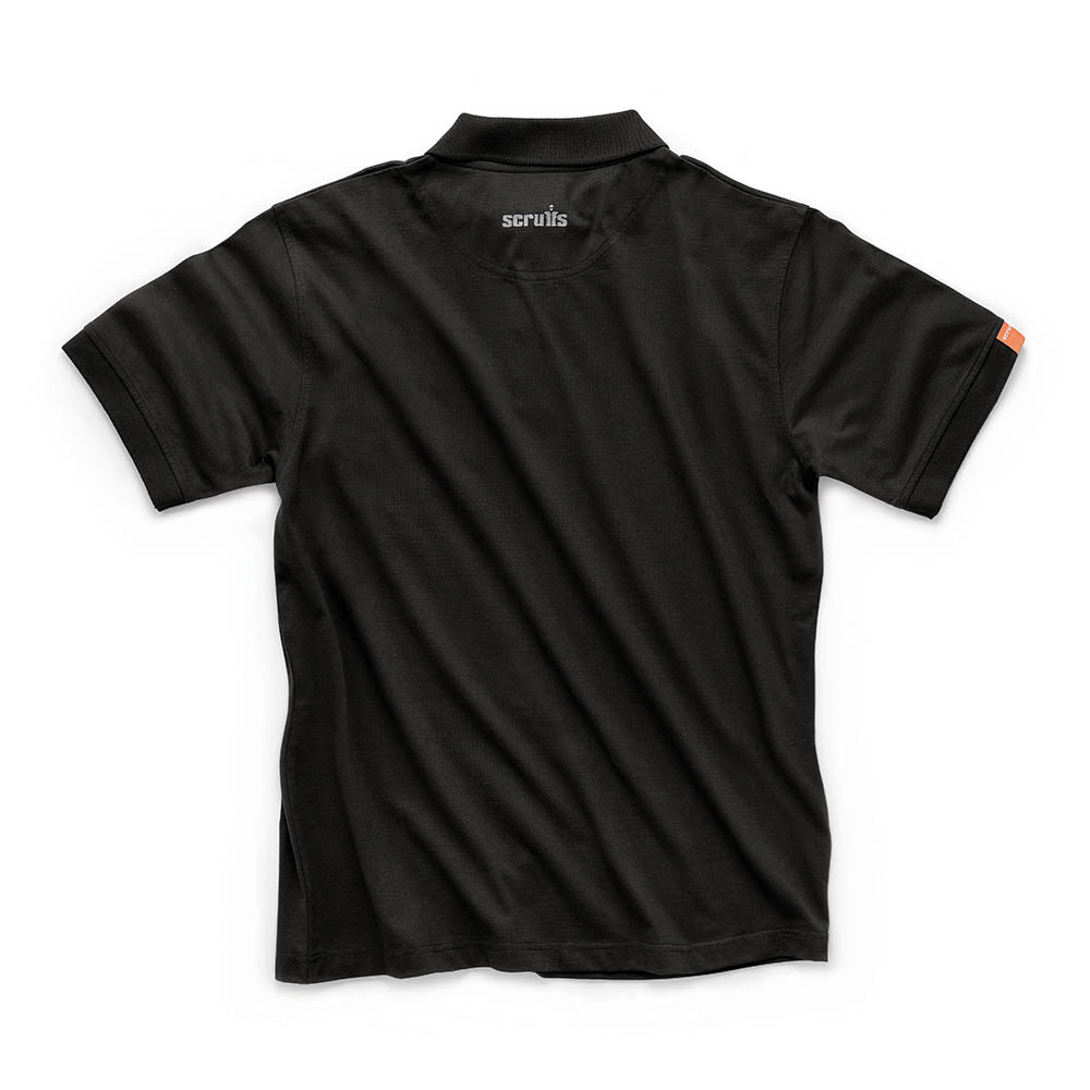 Scruffs Eco Worker Polo Black _2