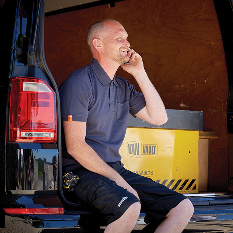 Scruffs Eco Worker Polo Navy_2