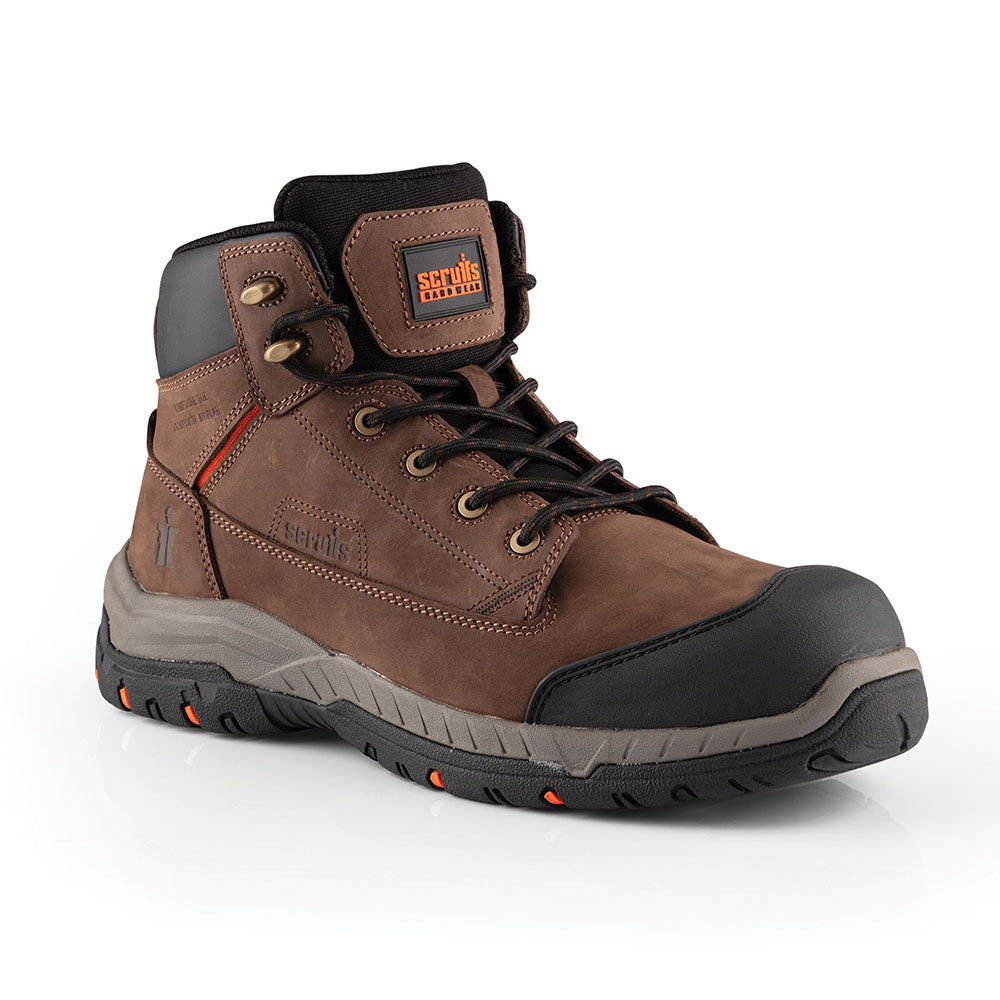 Scruffs Solleret Safety Boots Brown 3