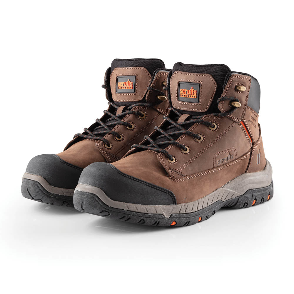Scruffs Solleret Safety Boots Brown 9