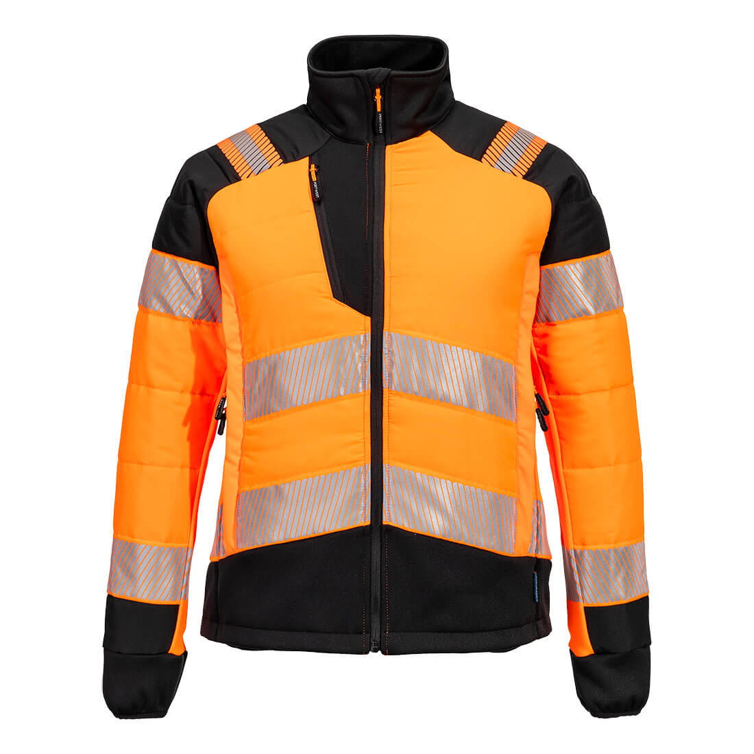 Portwest PW3 Hi-Vis Women's Hybrid Baffle Jacket T171OBR