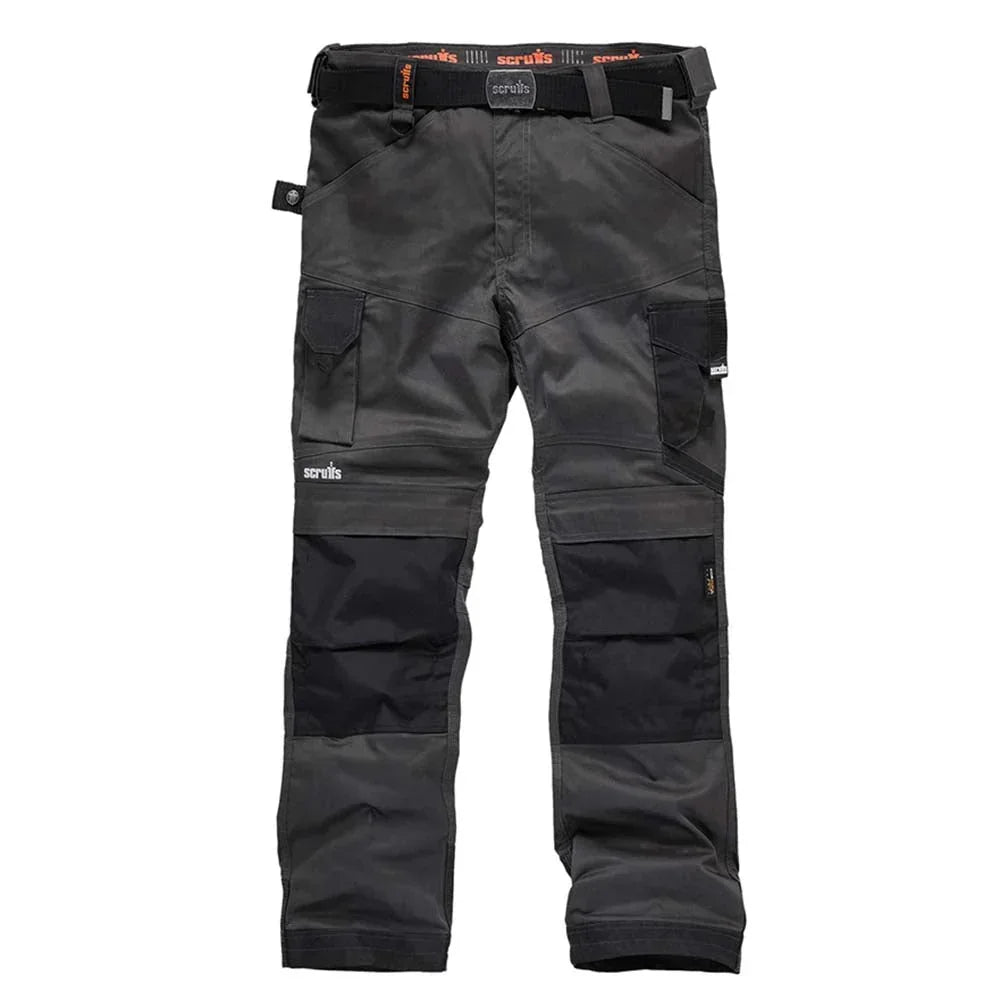 Scruffs Pro Flex Work Trousers Graphite 40" W 32" L