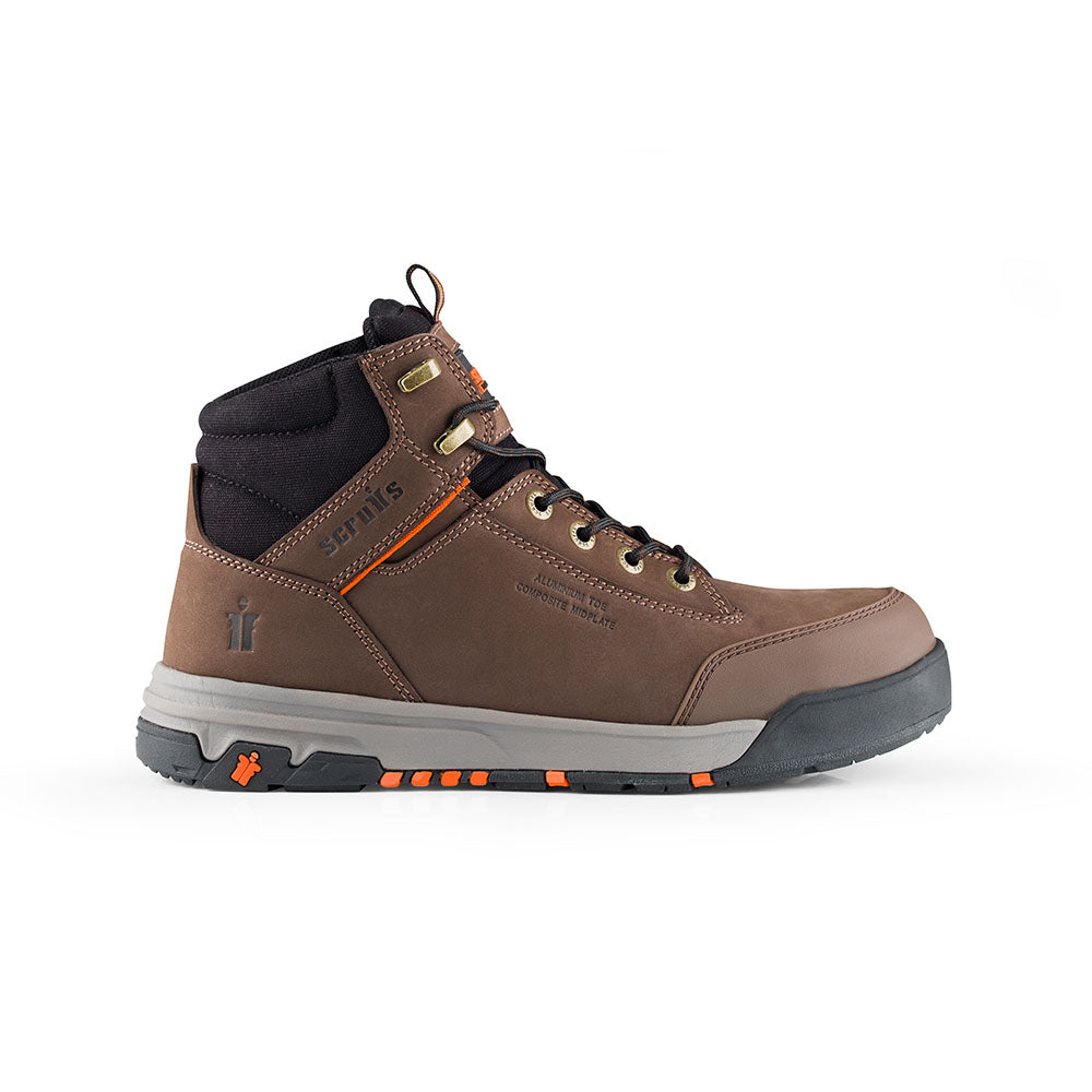 Scruffs Switchback 3 Safety Boots Brown 3