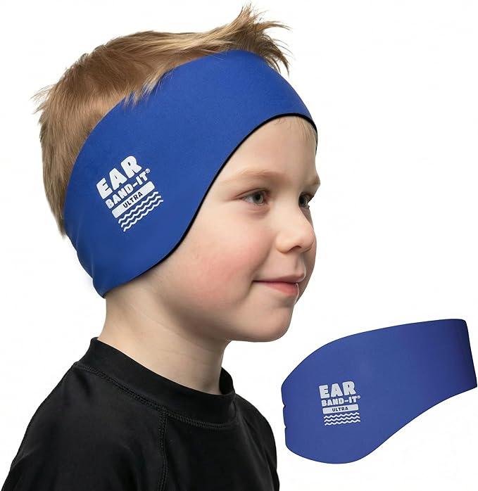 Ear Band it Ultra Blue swimming Headband Medium size