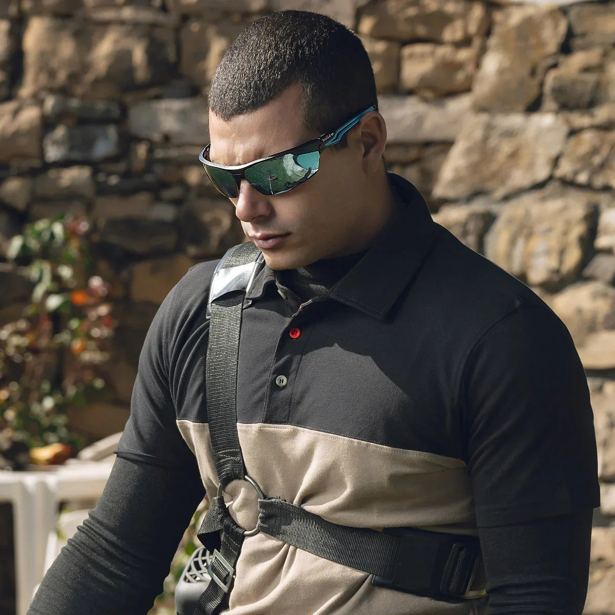 Bolle TRYON Cobalt Flash Eco-designed Safety Glasses