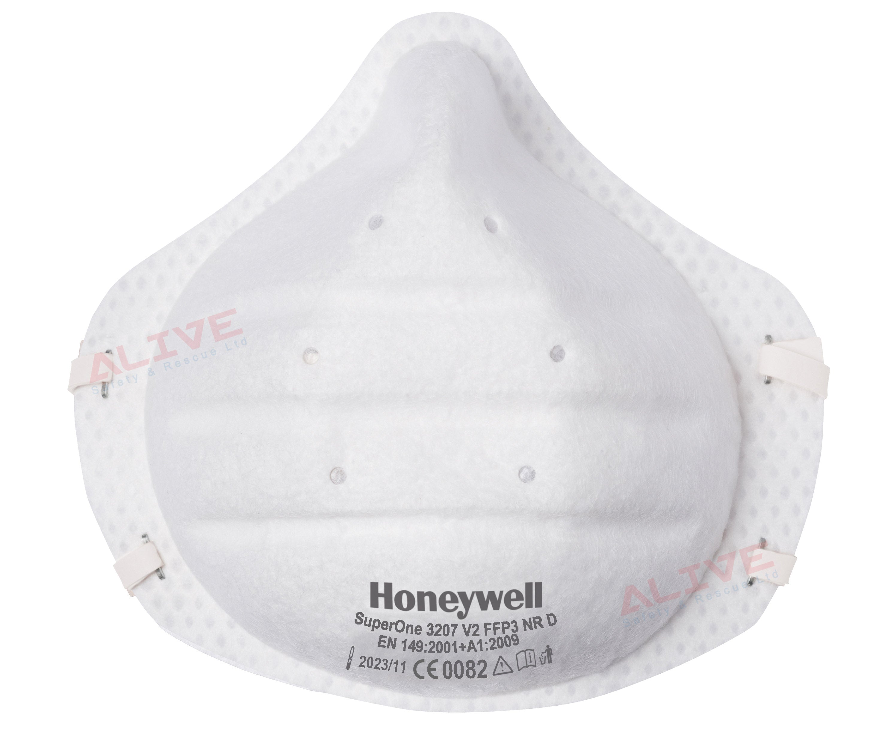 Honeywell SuperOne 3207 V2 FFP3 NR D respirator mask - 30 unit/Box