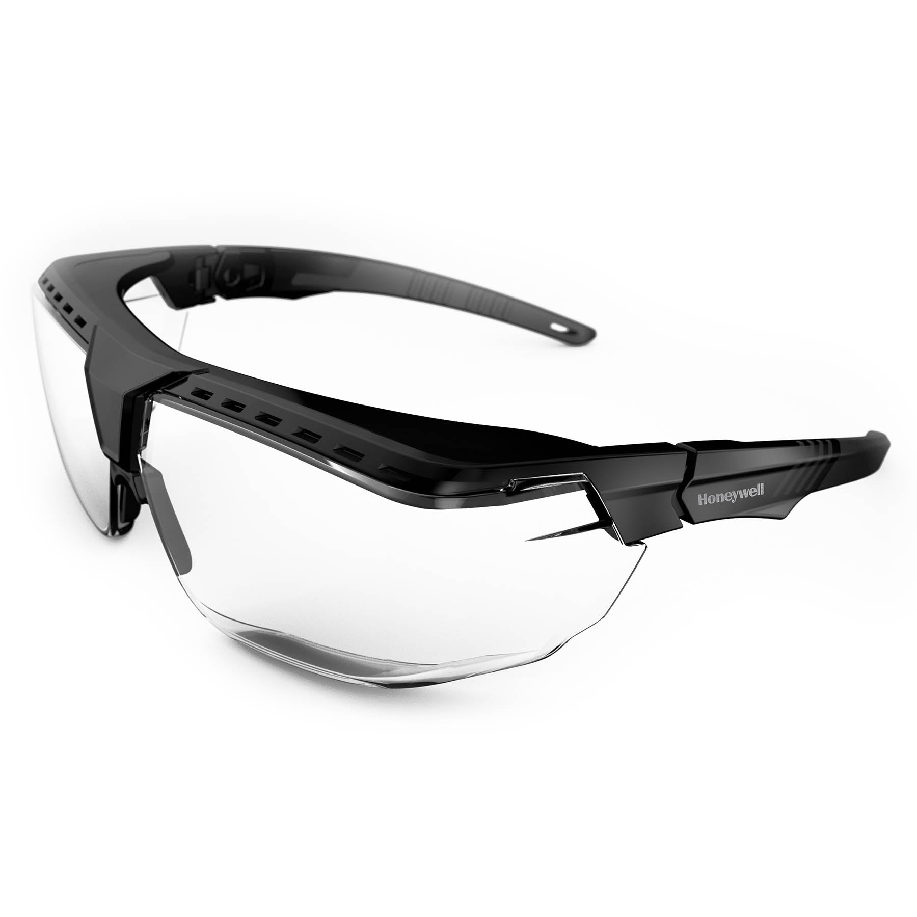 Honeywell  1035810 Avatar OTG Black Frame Clear Lens Anti-Scratch Coating
