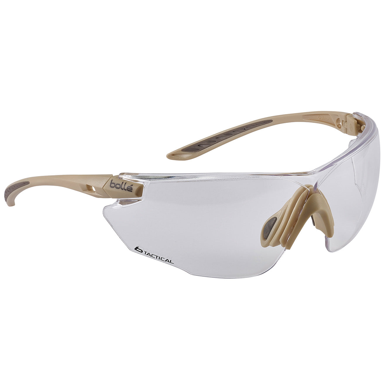Bolle Tactical Combat COMBKITS Ballistic Glasses Clear