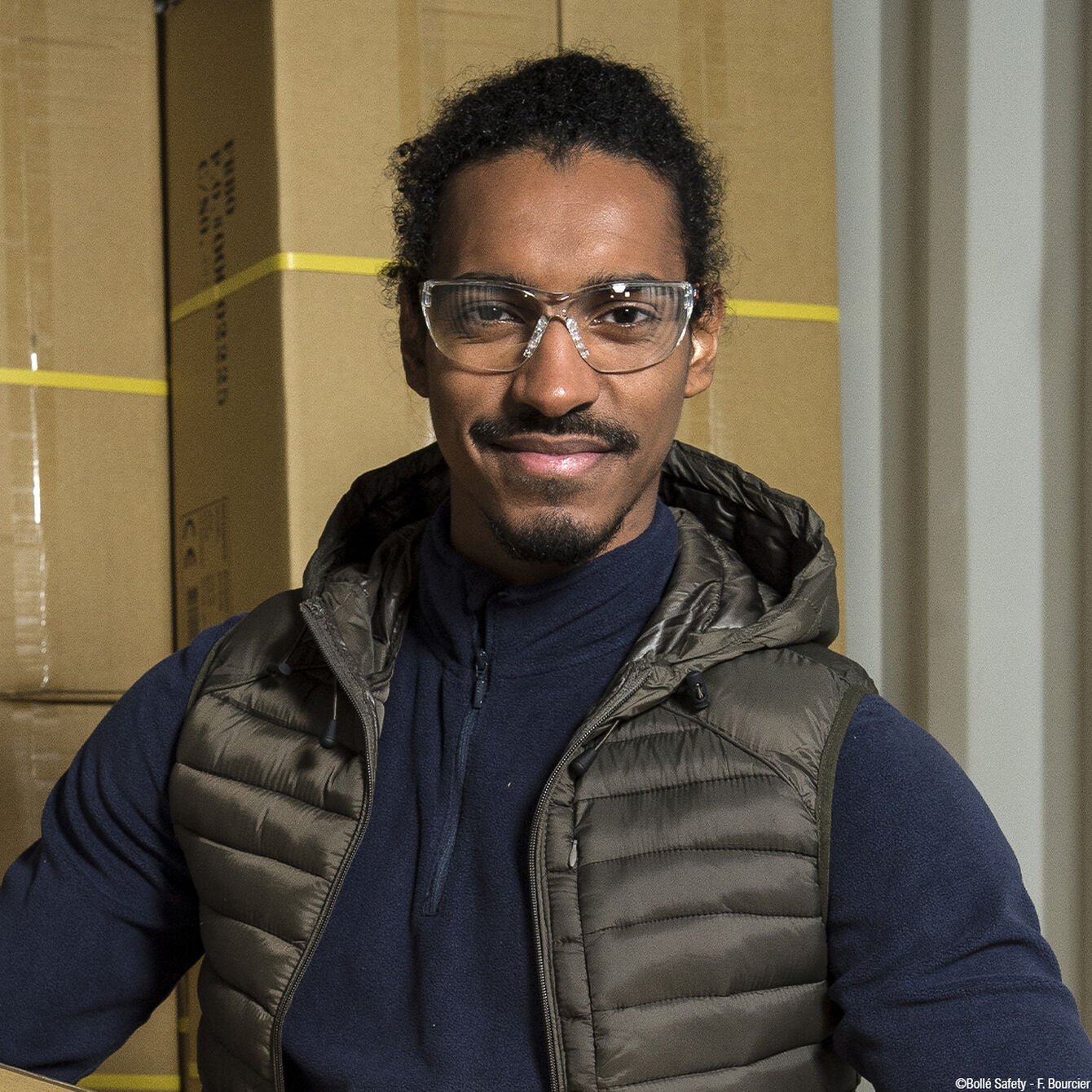 Bolle NESS+ NESSPPSI Safety Glasses Clear Lens