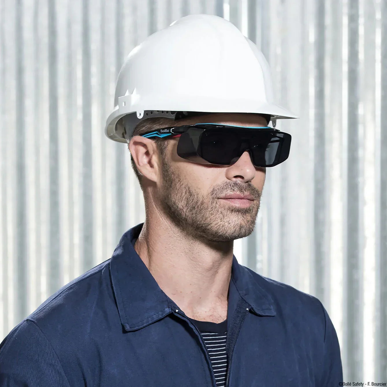 Bolle TRYON OTG TRYOTGPSF Safety Glasses - Smoke Lens