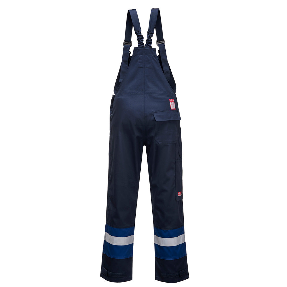 Portwest FR57 Bizflame Plus Bib and Brace Navy Royal