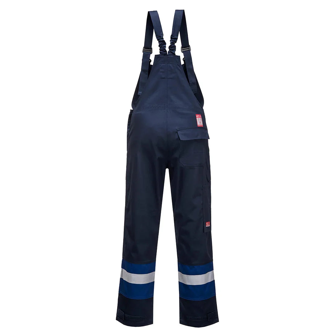 Portwest FR57 Bizflame Plus Bib and Brace Navy Royal