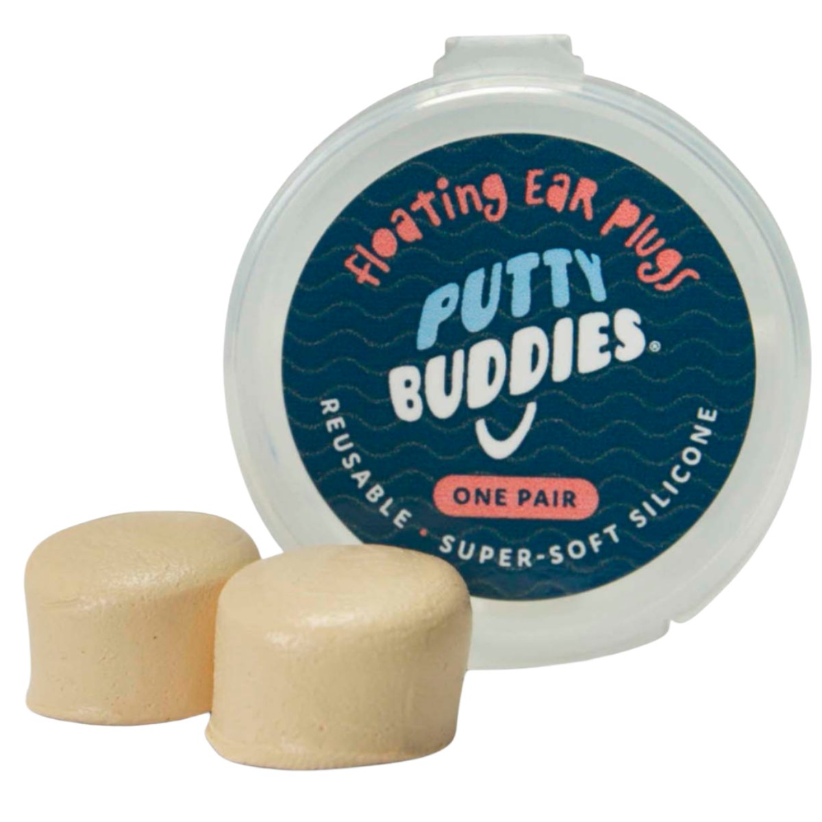 Putty Buddies Floating Ear Plugs Tan