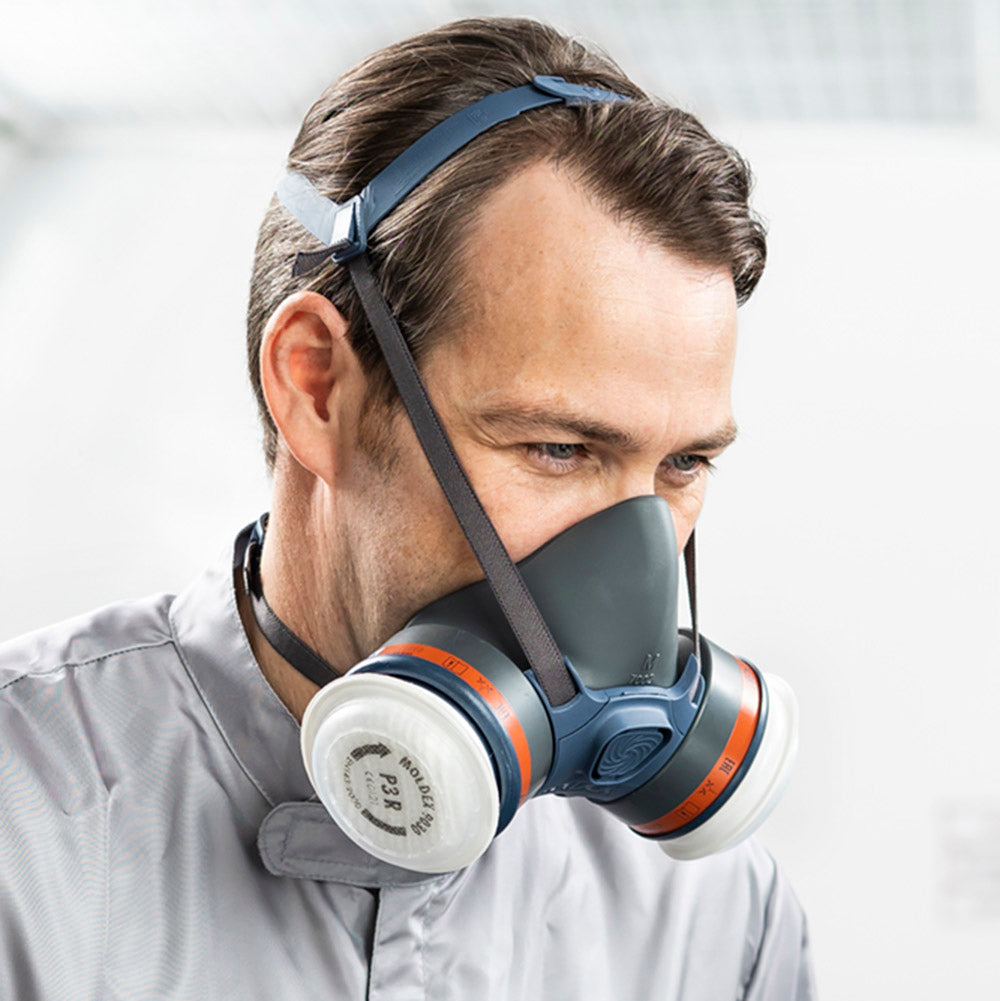 Moldex 7232 - Pre-assembled 7000 Series A2P3 R Half Mask