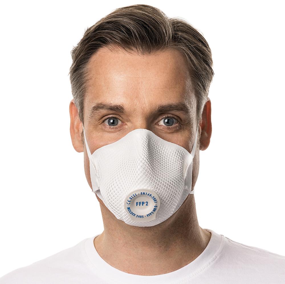 Moldex 2485 Smart FFP2 NR D Valved Mask with user