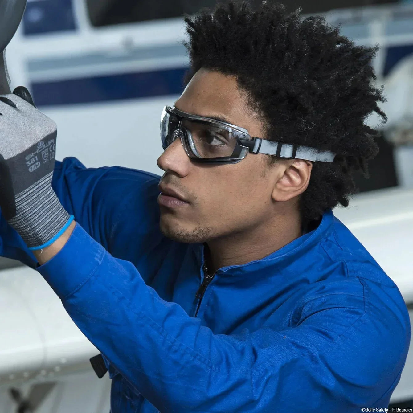 Bolle COBRA TPR COBTPRPSI Safety Goggles Clear Lens