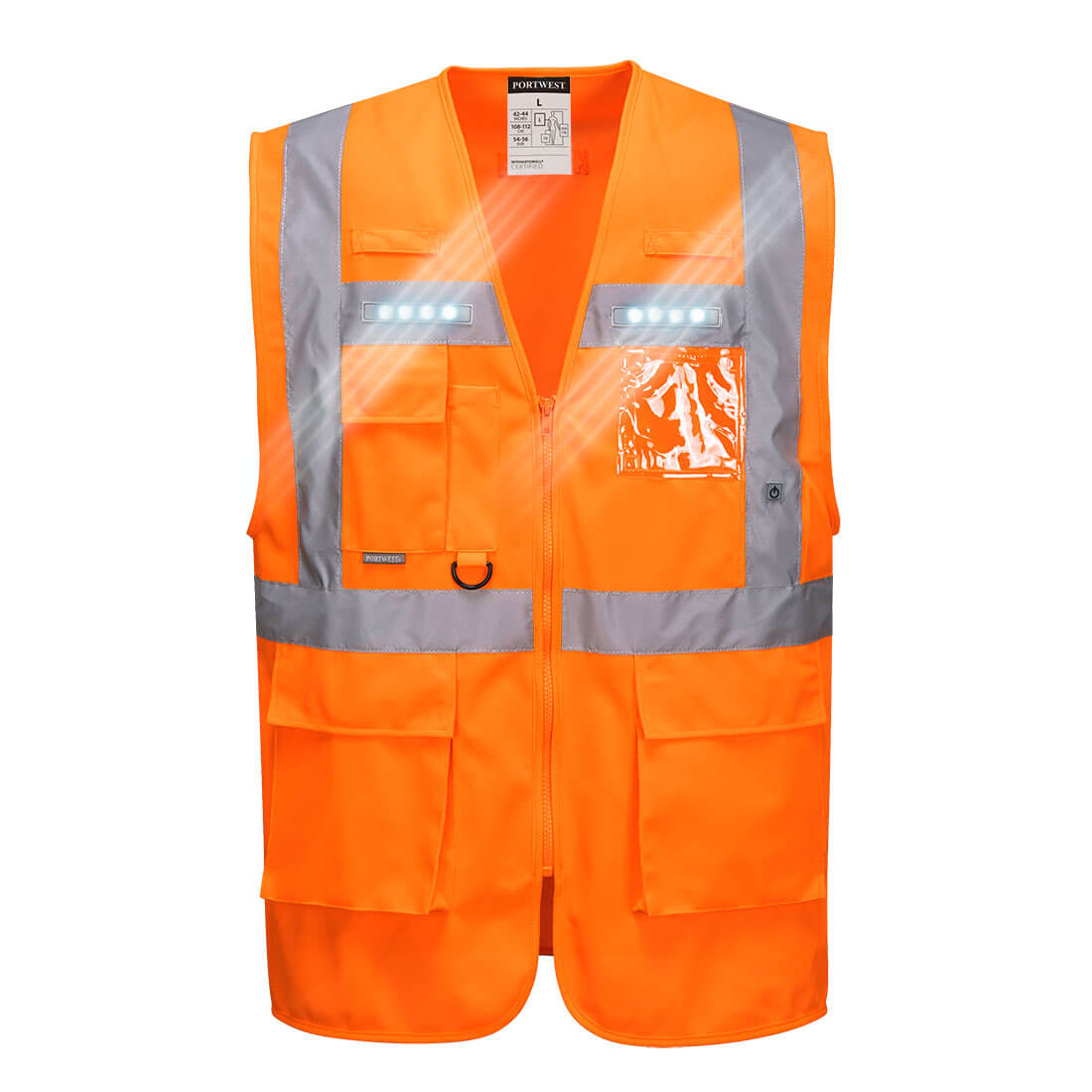 Portwest L476 Orion LED Executive Vest - Orange