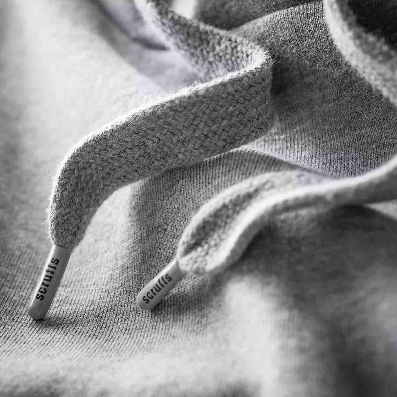 Scruffs Worker Hoodie Grey Marl