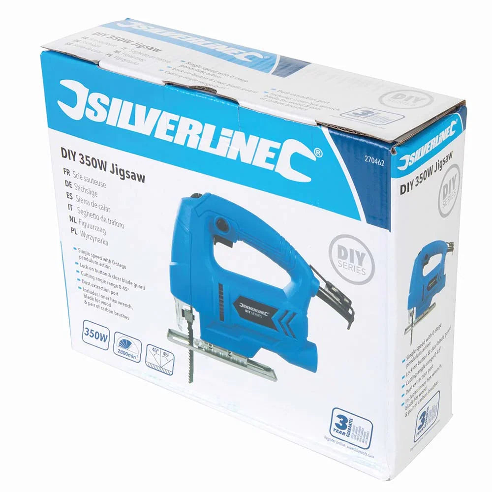 Silverline 270462 DIY 350W Electric Jigsaw 230V 5