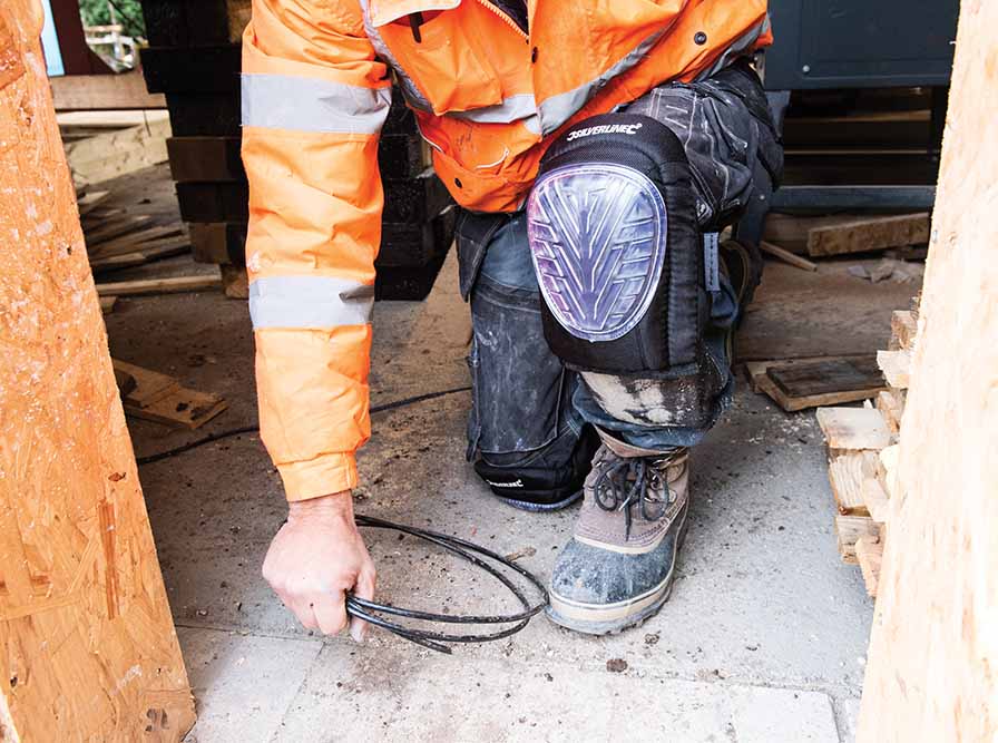 Silverline 633711 Hard Cap Gel Knee Pads