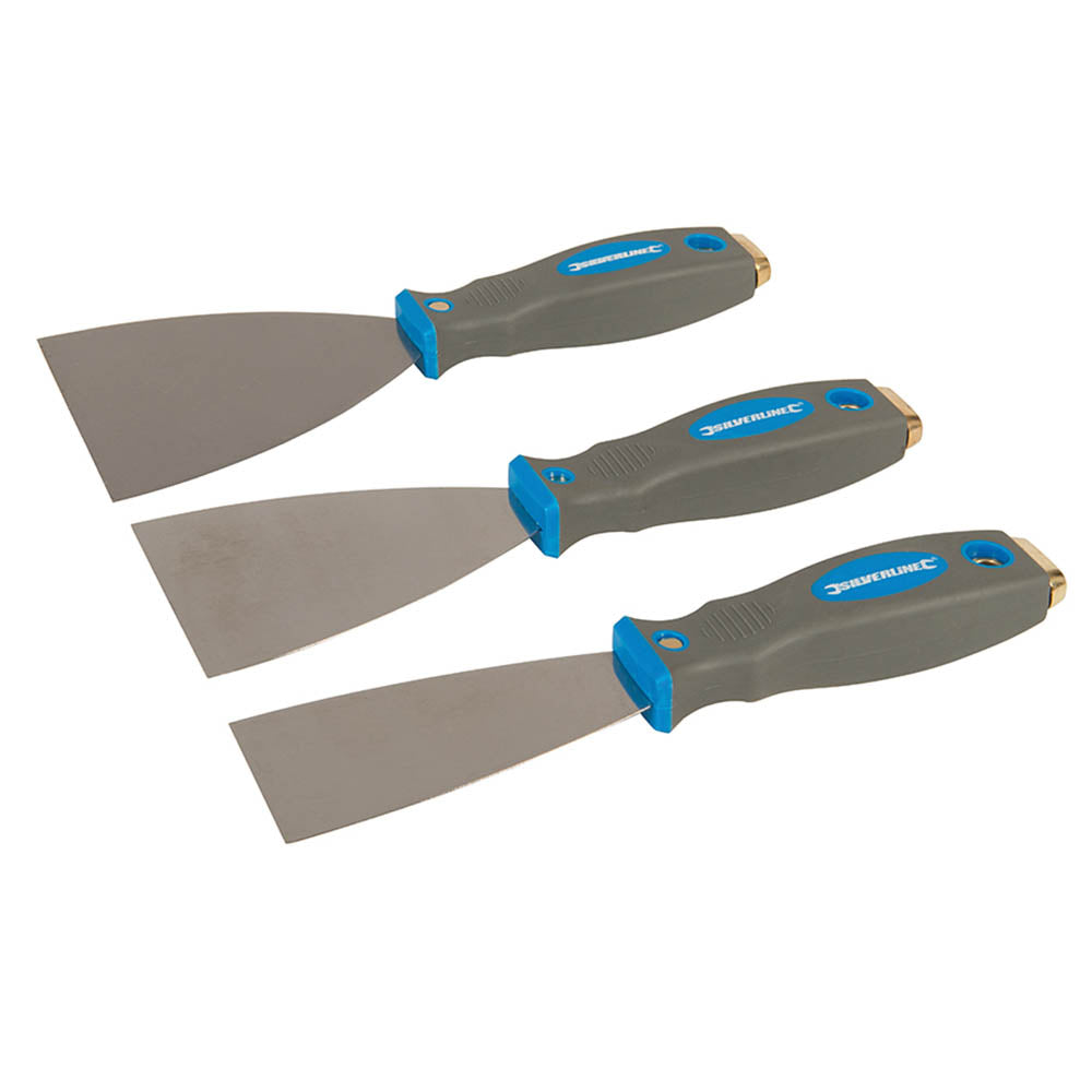 Silverline 661661 Expert Filler Knife Set 3pce 50, 75 & 100mm 2