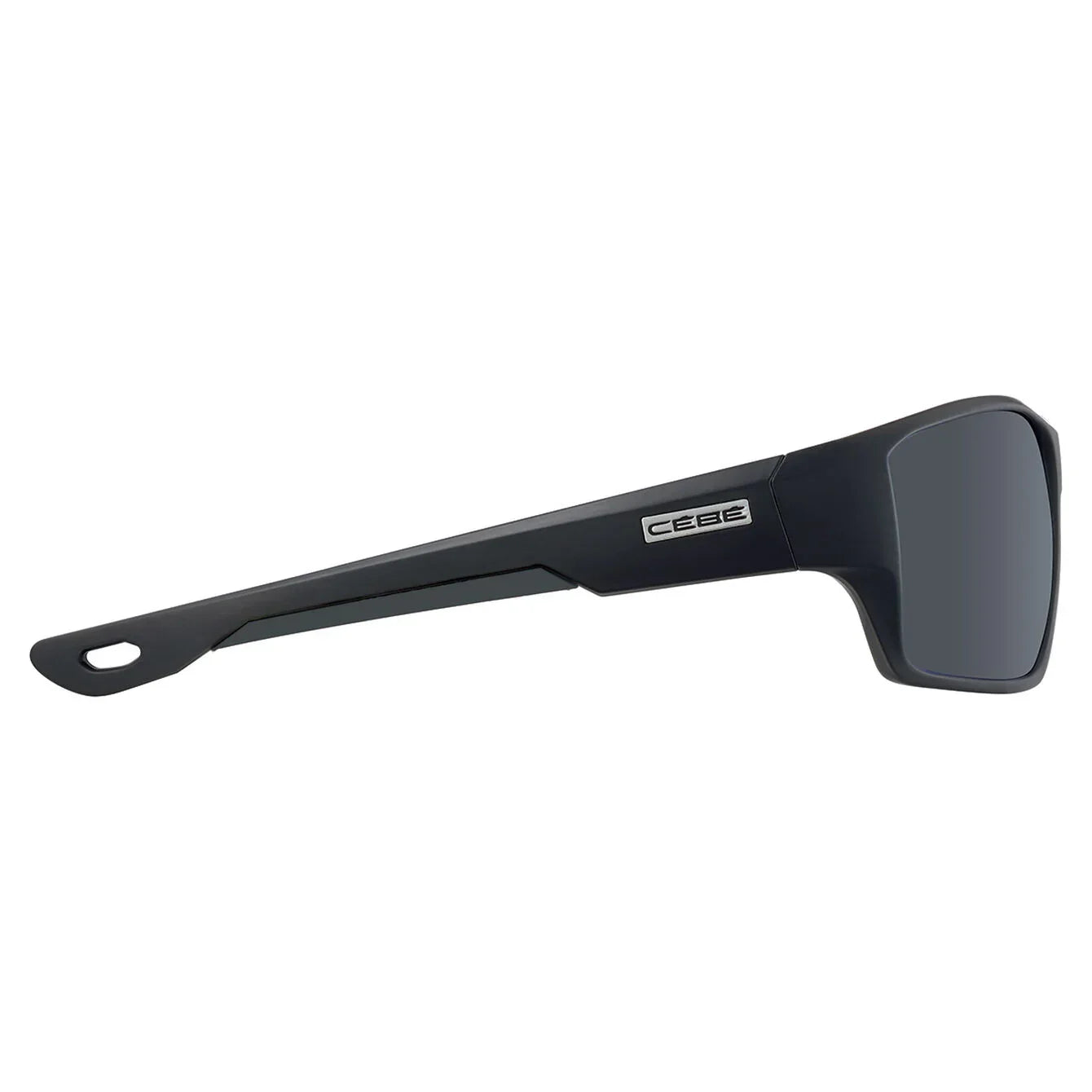 Cebe STRICKLAND CS08601 - Black Matte - Zone Polarized Grey Cat.3 Silver