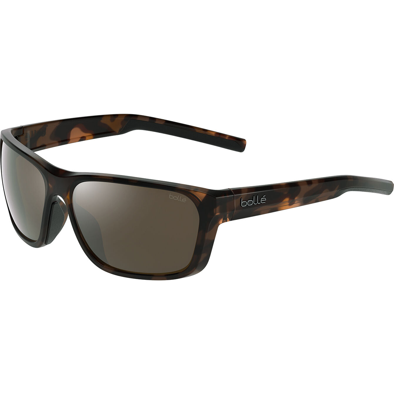 Bolle STRIX BS022003 Sunglasses - Tortoise Matte - HD Polarized Brown Gun