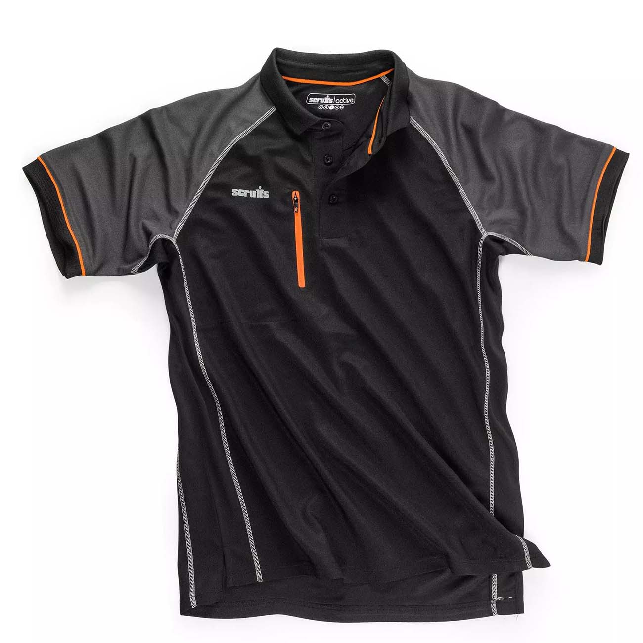 Scruffs Trade Active Polo - Black