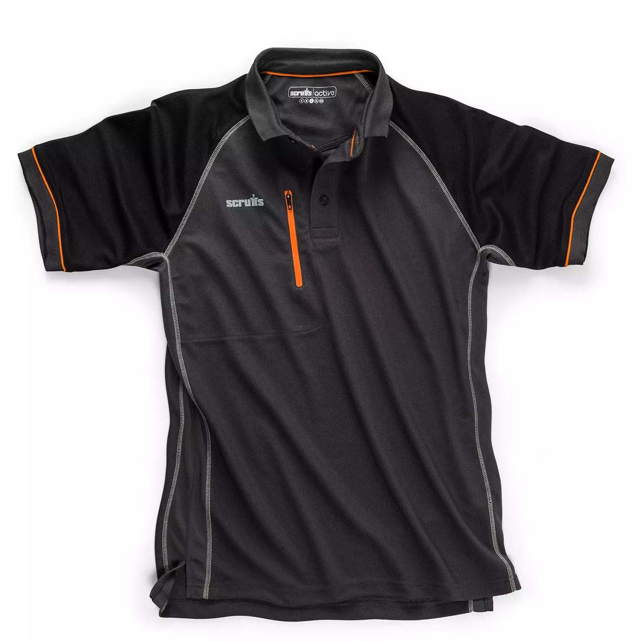 Scruffs Trade Active Polo - Graphite