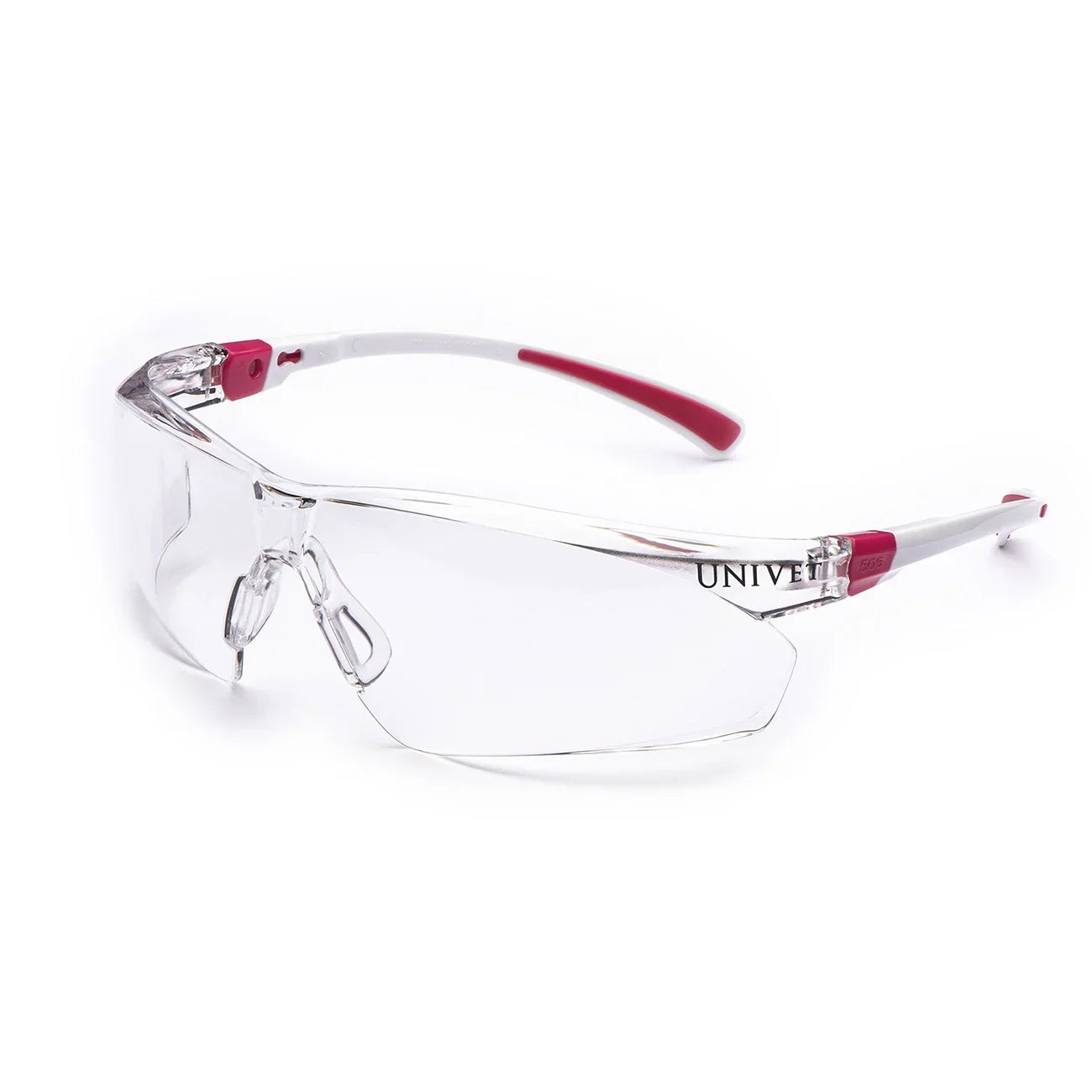 Univet 506UP Clear Plus Safety Glasses - 506U.03.02.00