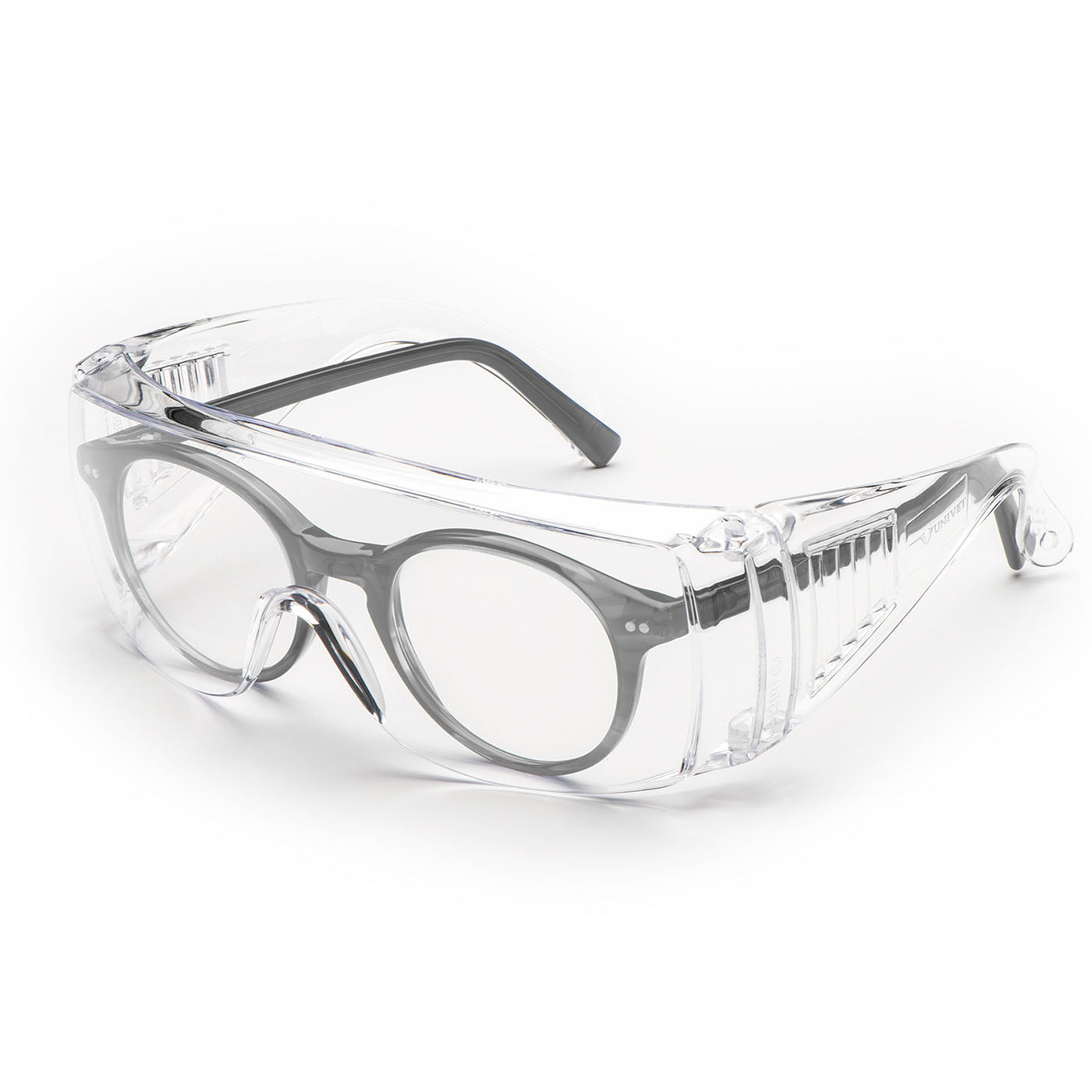 Univet 520 Clear Overspec Safety Glasses - 520110000