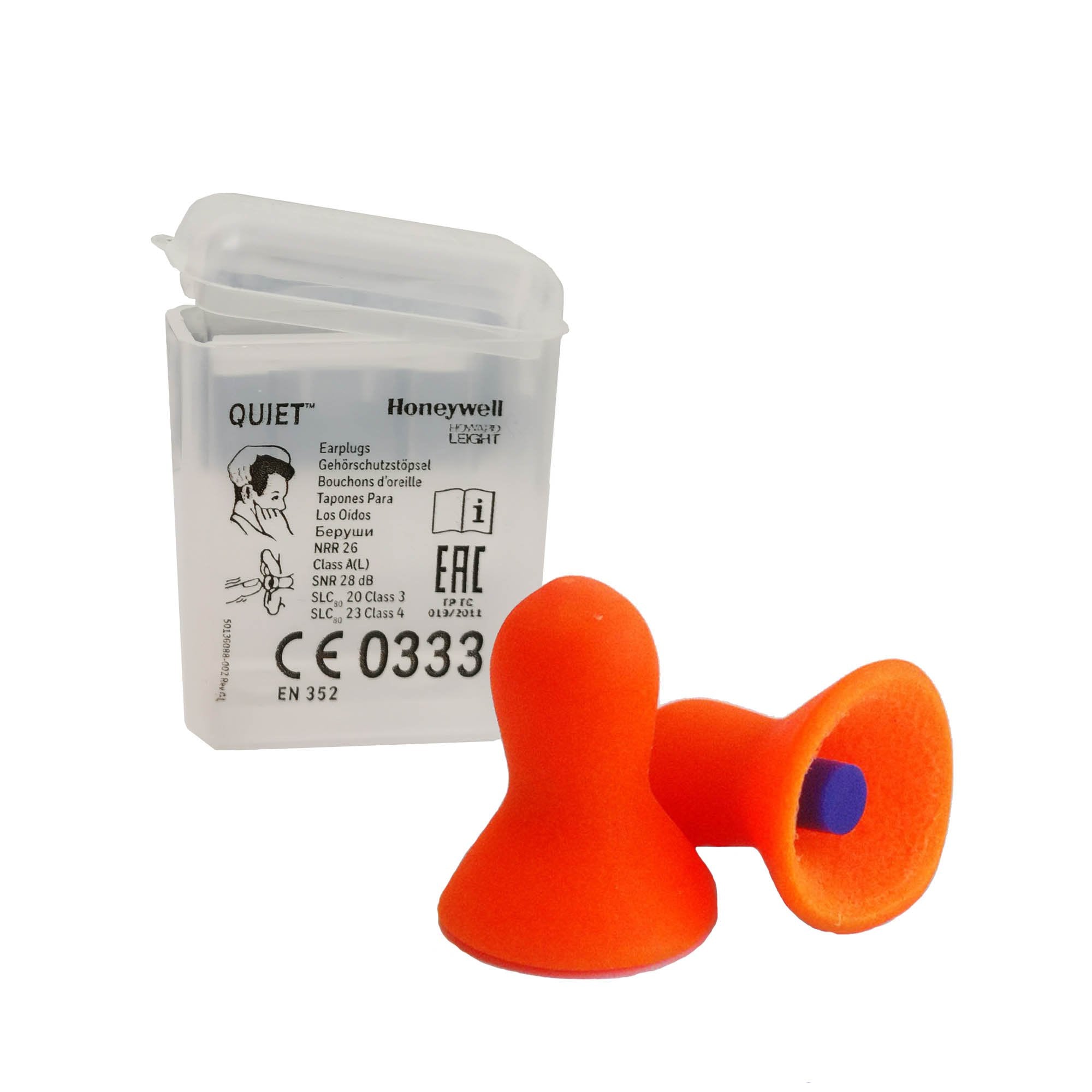Honeywell Howard Leight Quiet Uncord Earplugs SNR 28