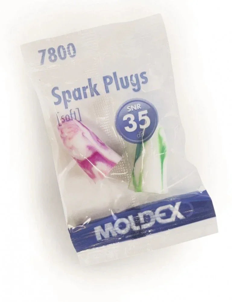 MOLDEX Spark Plugs Earplugs 7800 Pair