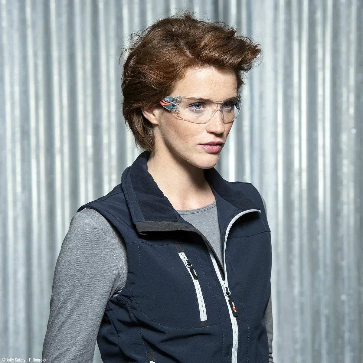 Bolle SILEX + Small Clear Safety Glasses - PSSSILP0402