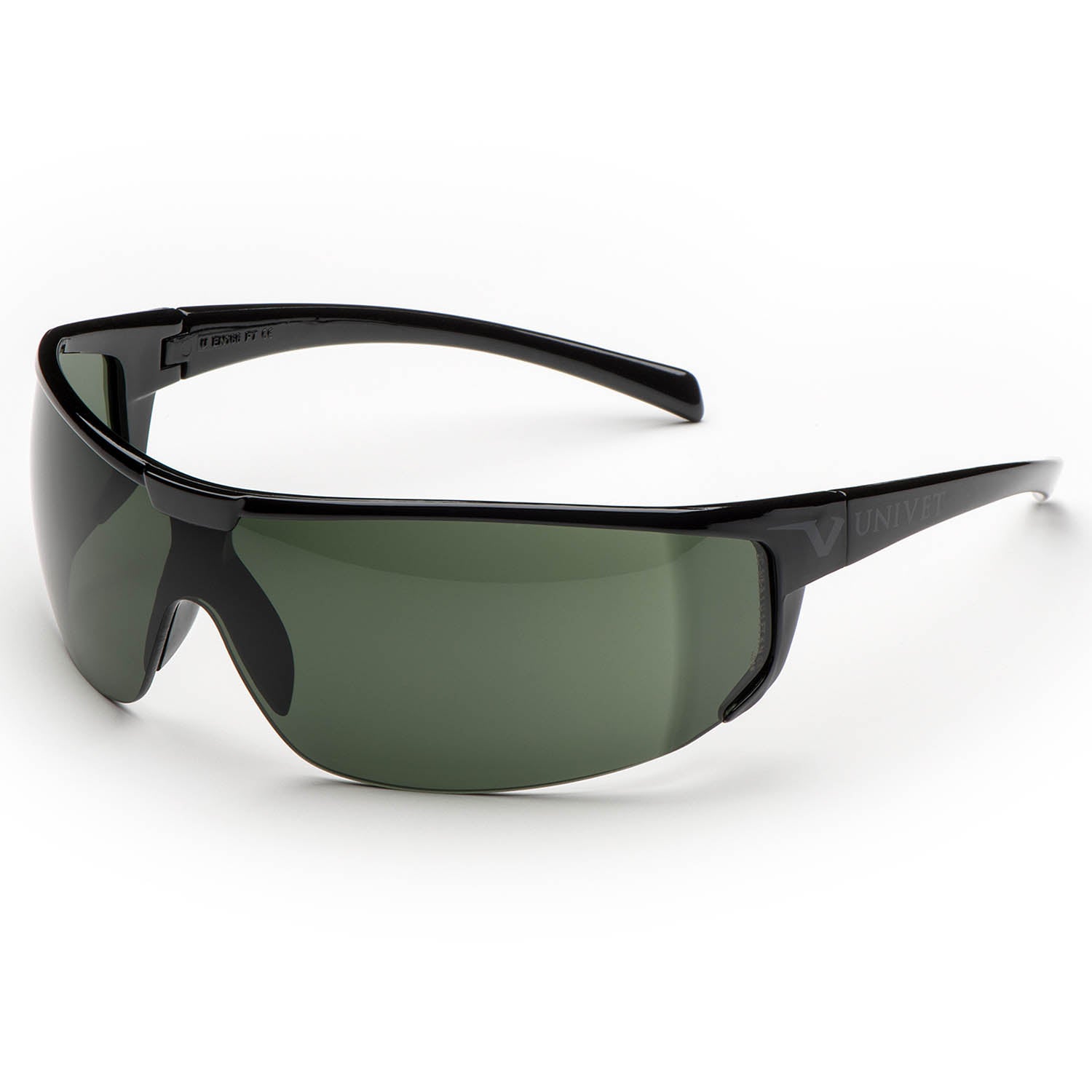 Univet 5X4 Solar G15 Green Lens Safety Glasses - 5X4.03.30.05
