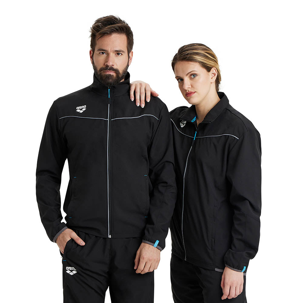 Arena Unisex Arena Team Jacket Panel Black