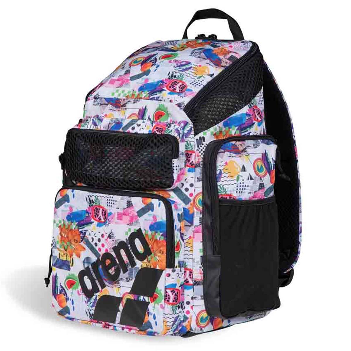 Arena One Go Allover  Backpack 45L Collage
