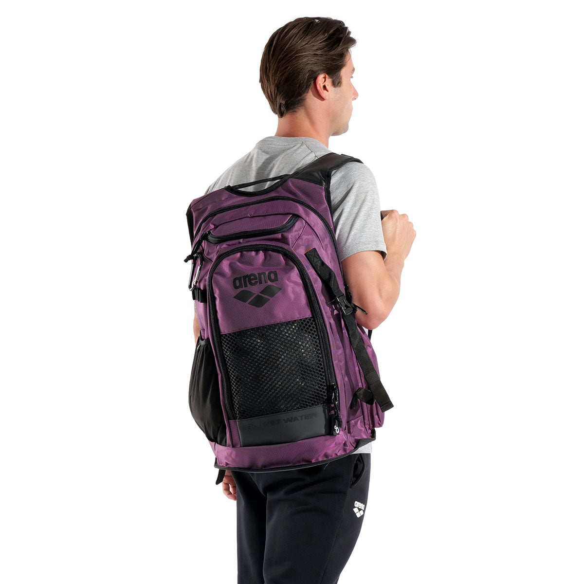 Arena All Set Sports Swim Backpack 45L - Plum 010234-200