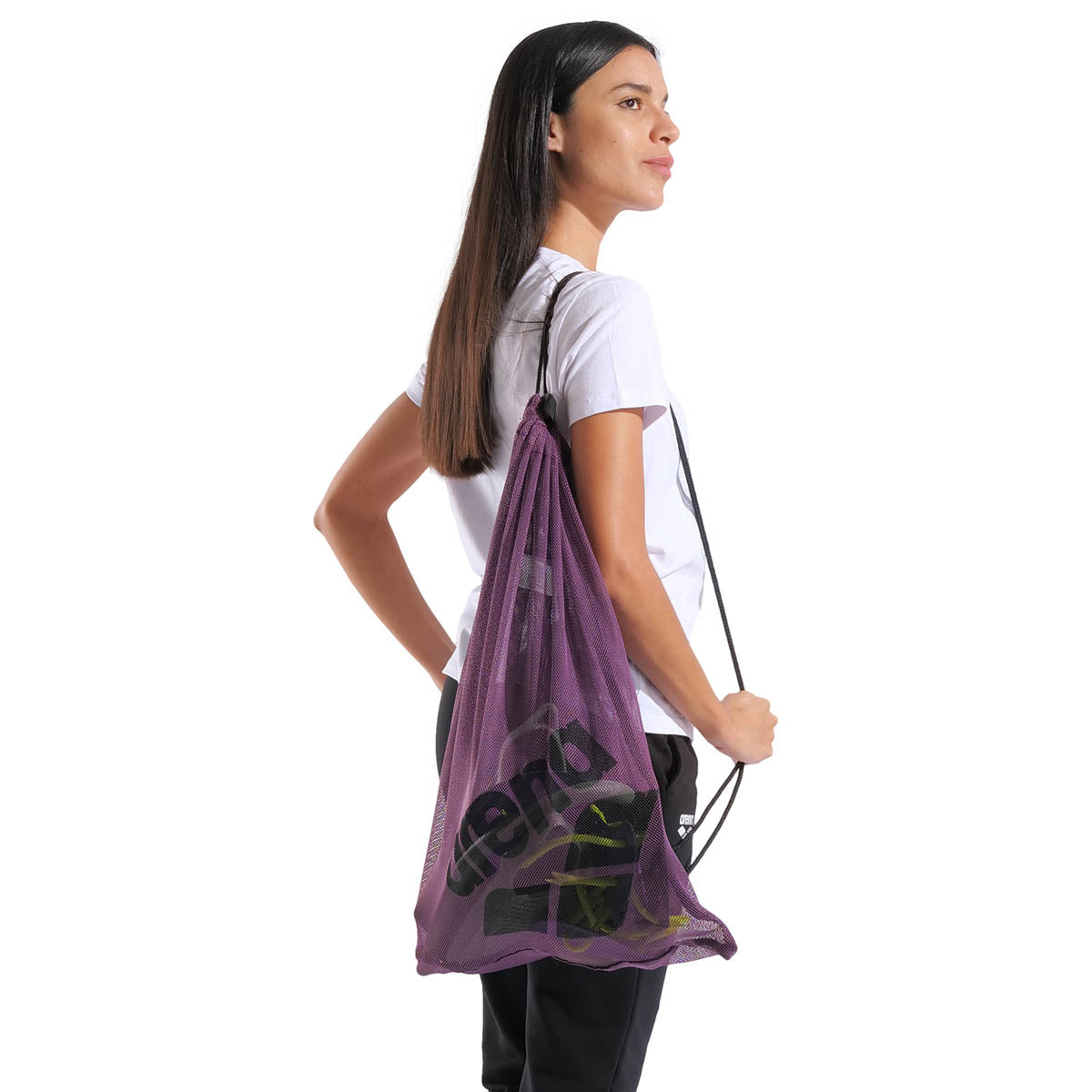 Arena One Go Mesh Bag Plum 010240-200