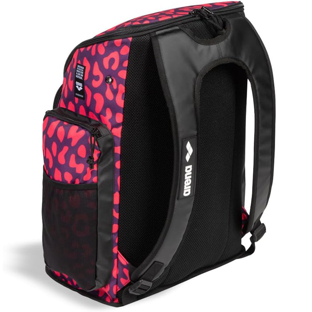 Arena Spiky III Allover Backpack 45 L Violet Geranium