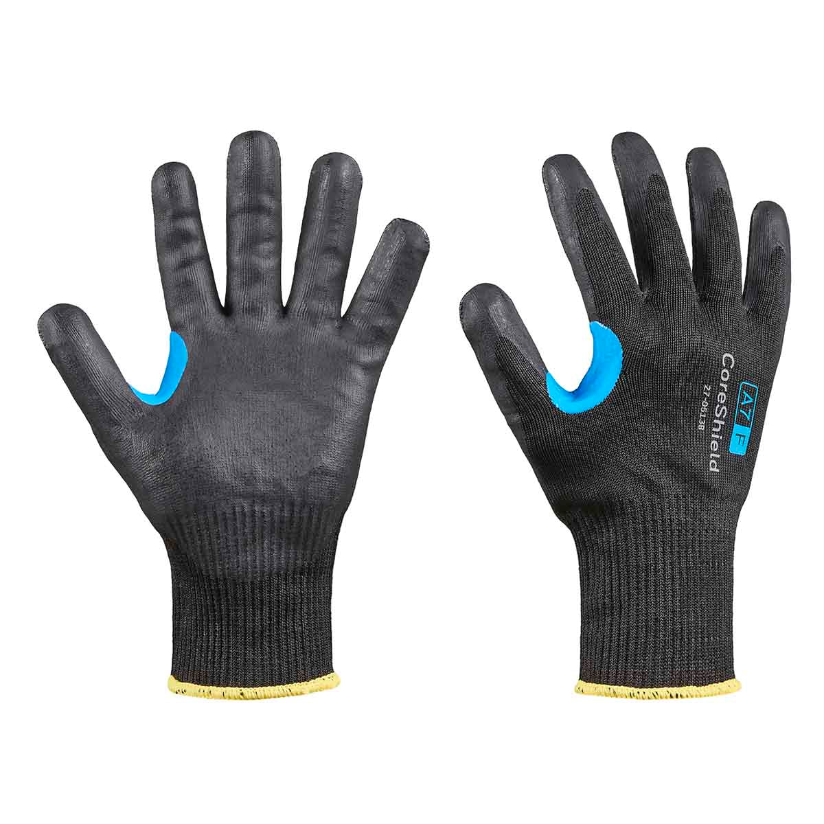 Honeywell CoreShield 27-0513B Microfoam Nitrile Coating Gloves Cut Level A7/F