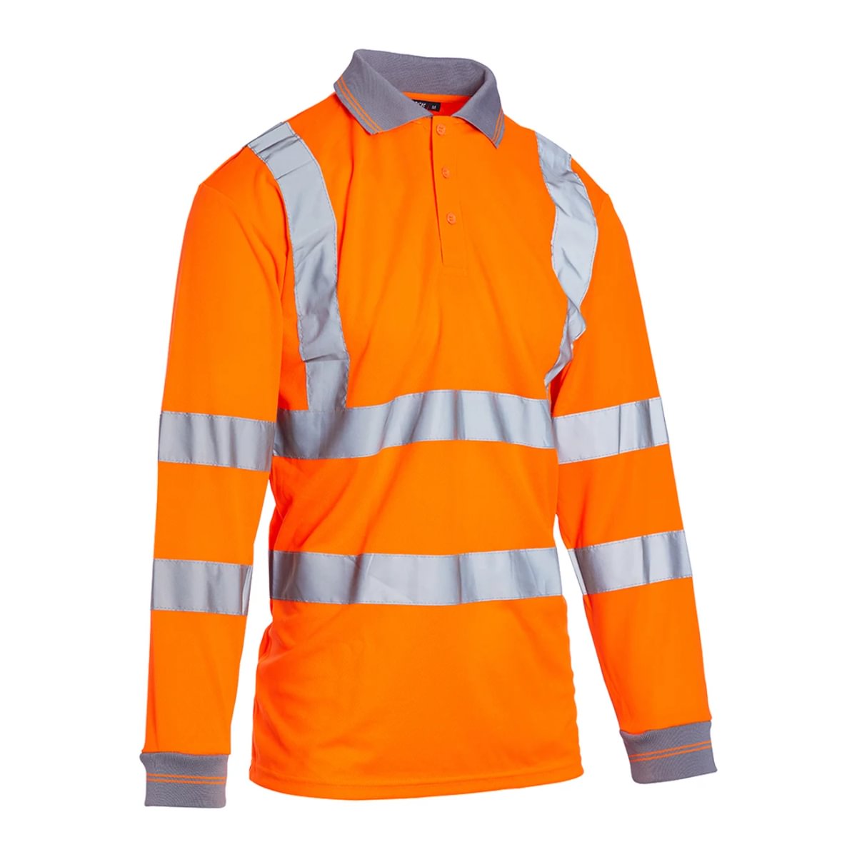 Blackrock Hi-Vis Long Sleeve Polo Shirt