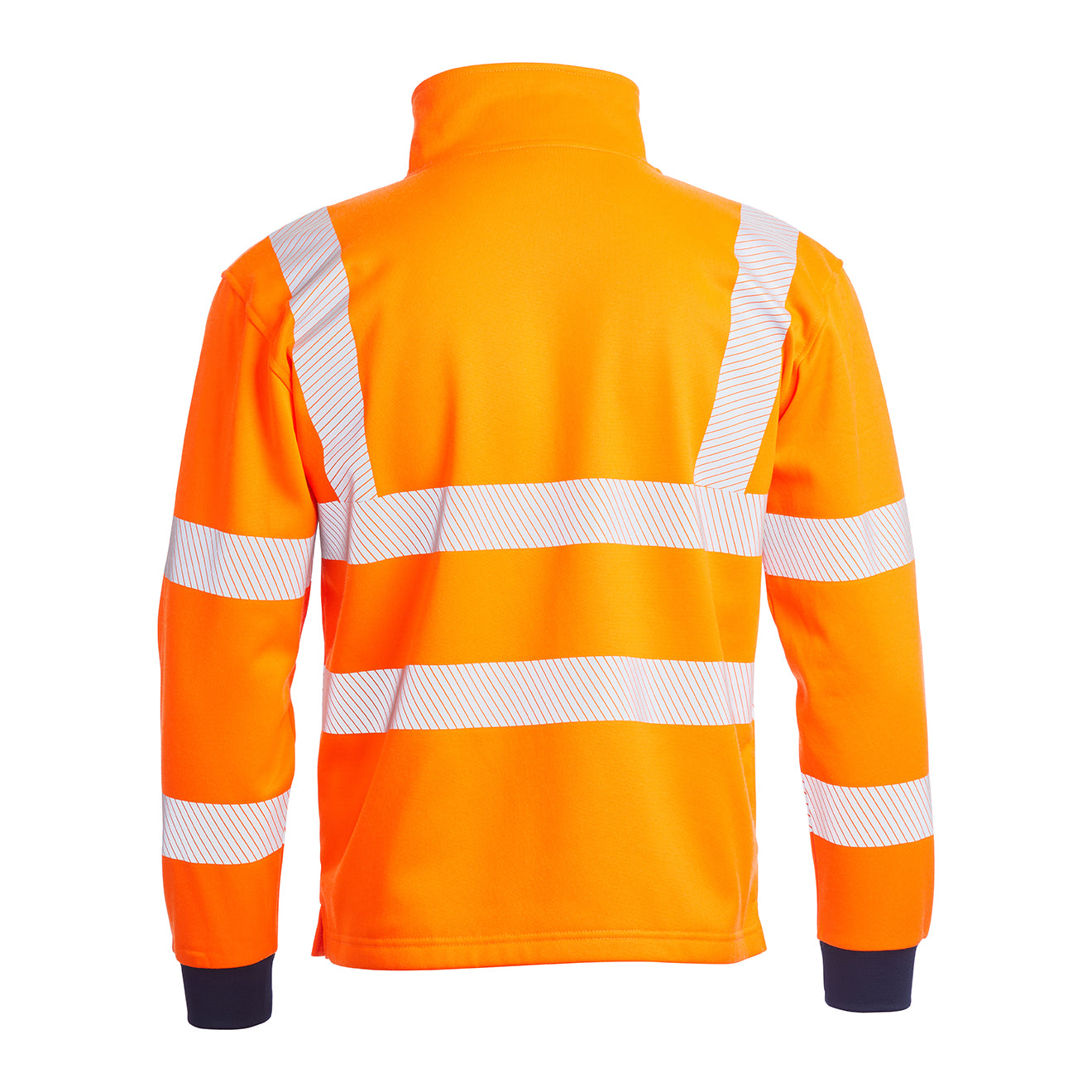 Orange Blackrock Hi-Vis 1/4 Zip Sweatshirt 