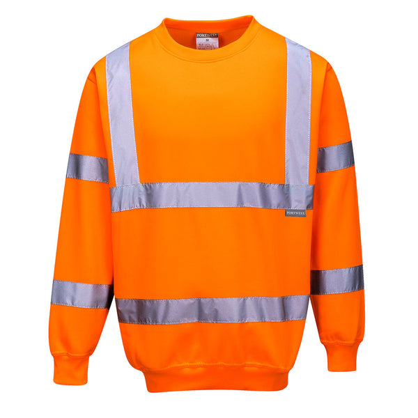 Portwest B303 Hi-Vis Sweatshirt Orange