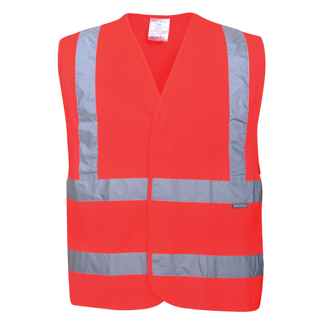 Portwest C470 Hi-Vis Band and Brace Vest - Red