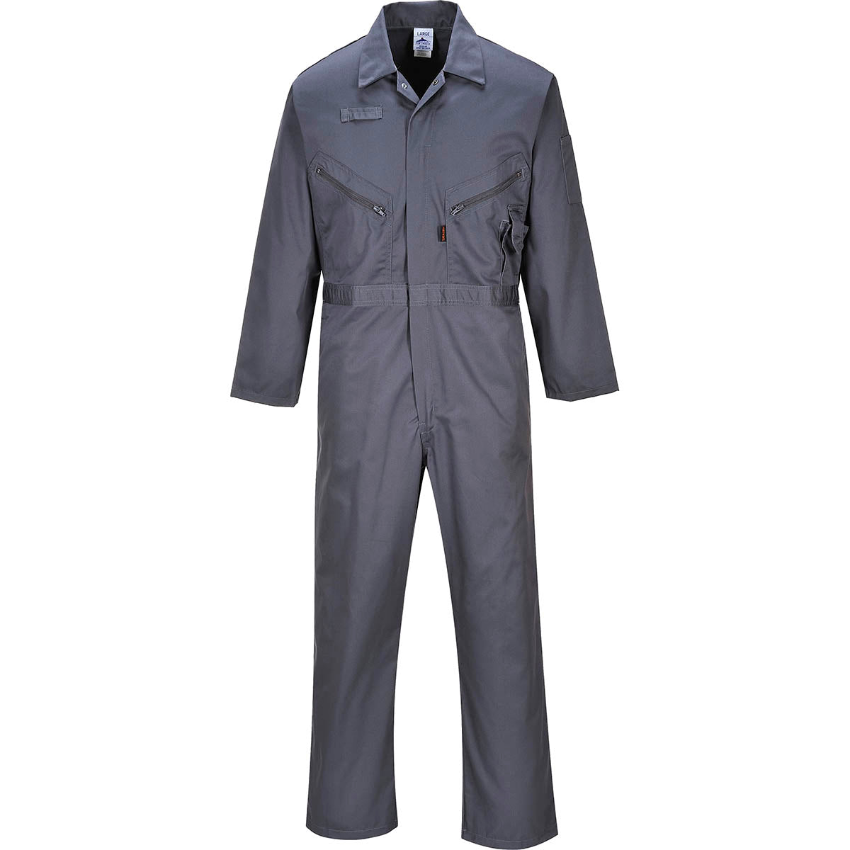 Portwest Liverpool Zip Coverall Graphite Grey