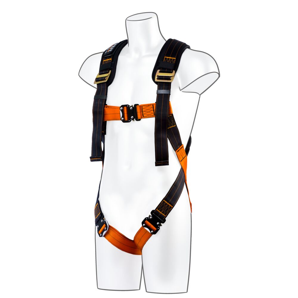 Portwest FP71  Ultra 1 Point Harness Black/Orange