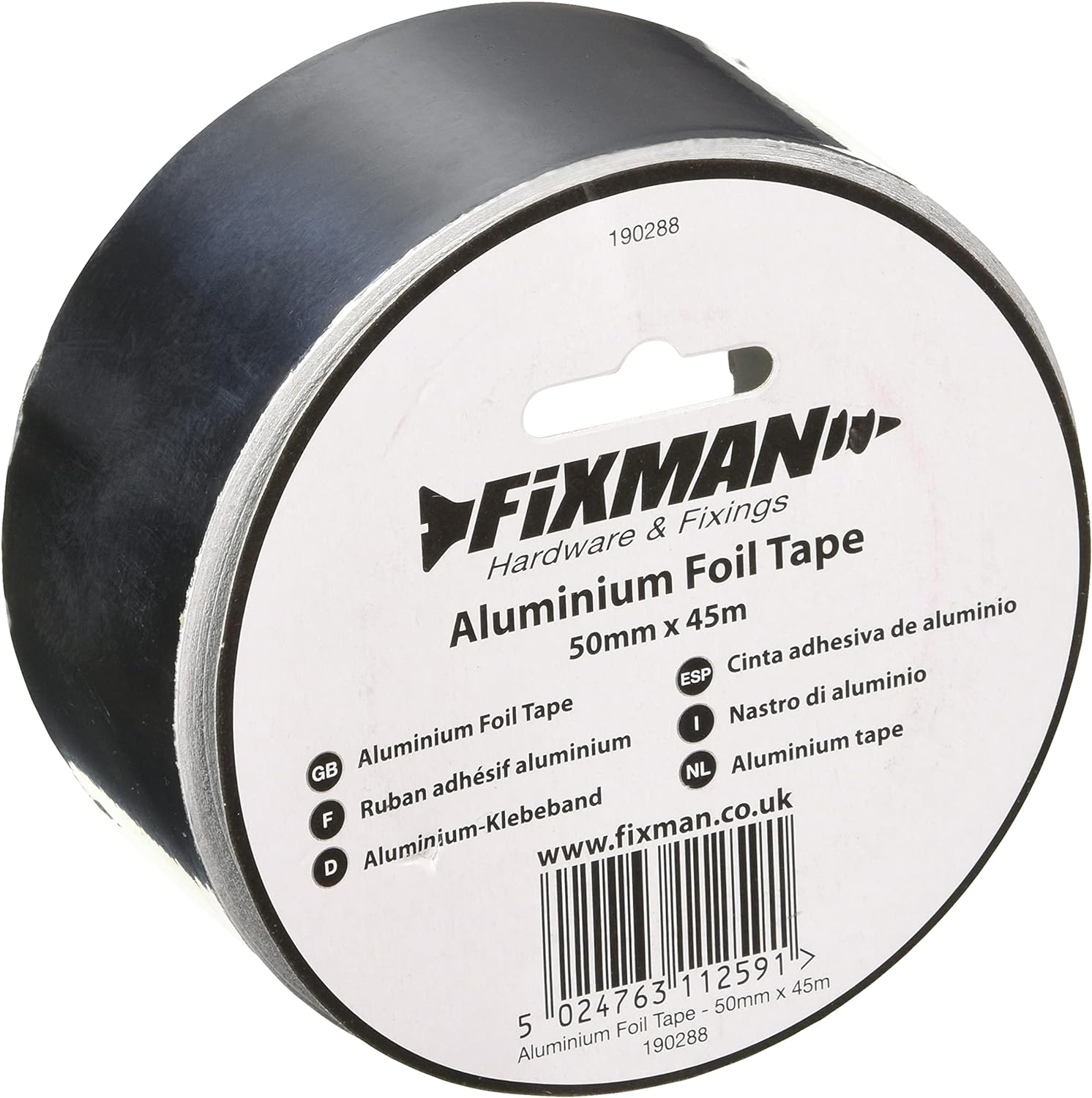 Fixman Aluminium Foil Tape 